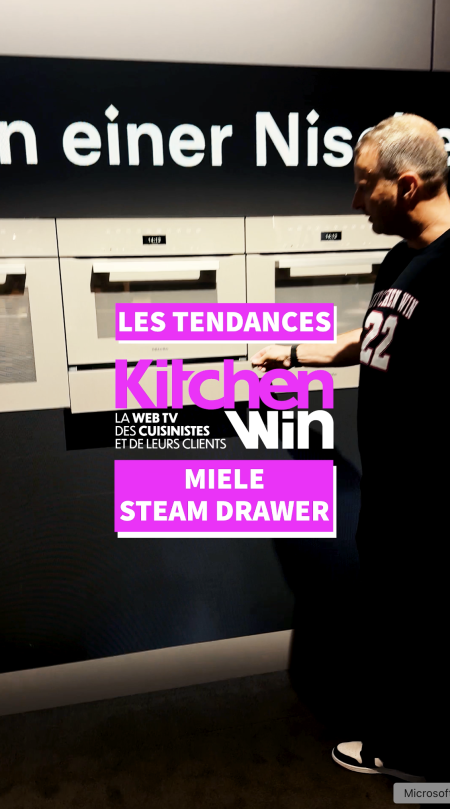 IFA 2025 : le steam drawer de Miele